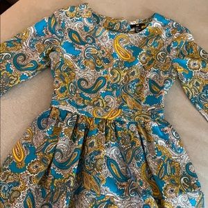 H&M Ladies Paisley Mini Dress in Sz 8
